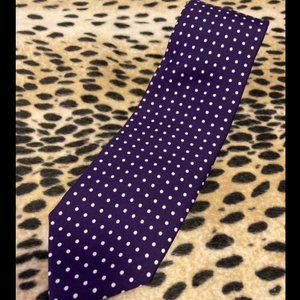 Polo Ralph Lauren Purple Pin Dot Necktie
